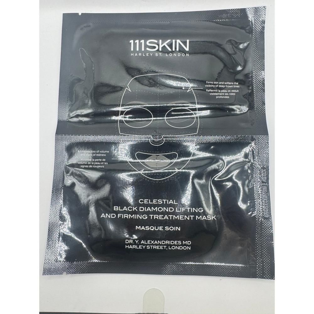 111SKIN Celestial Black Diamond Lifting and Firming Mask NEW